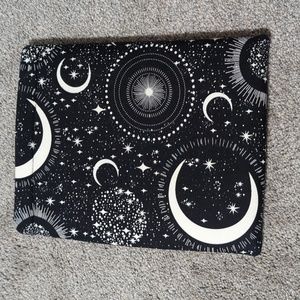 Moon themed book sleeve